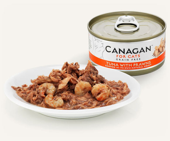 Canagan Cat Can Tuna with Prawns 75g - Clearway Pets