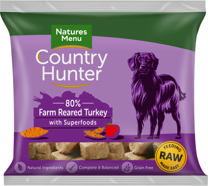 Country Hunter Turkey Dog Nuggets 1kg - Clearway Pets