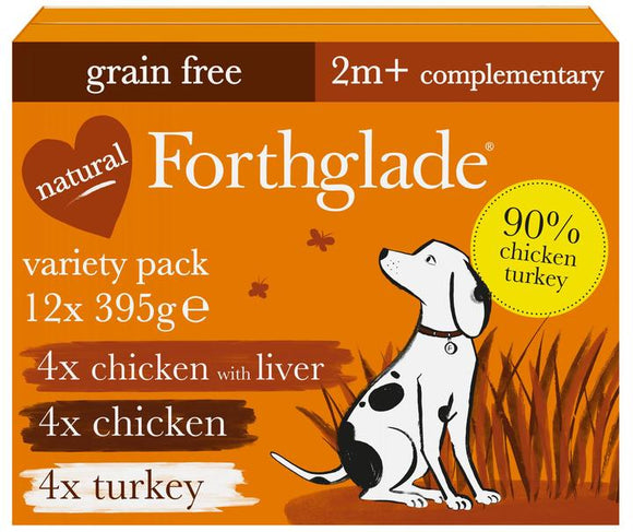 Just Multicase Dog Poultry 12 x 395g