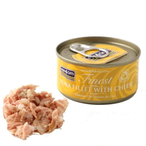 Fish4Cats Tuna Fillet with Cheese 70g - Clearway Pets