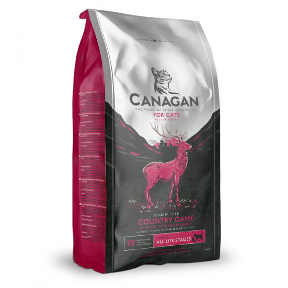 Canagan Country Game For Cats 4kg - Clearway Pets