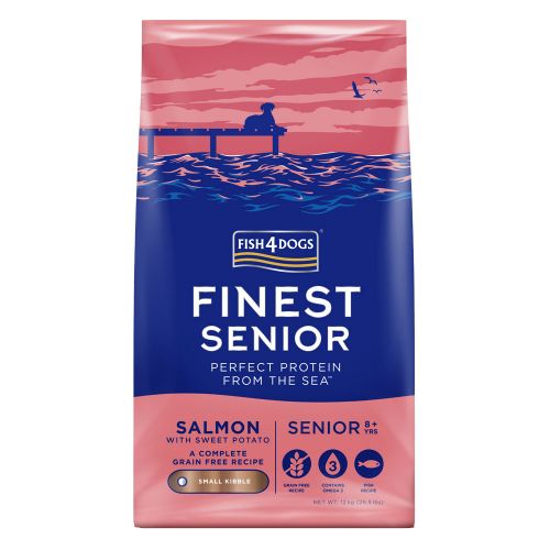 Fish4Dogs Salmon Senior Small 1.5kg - Clearway Pets