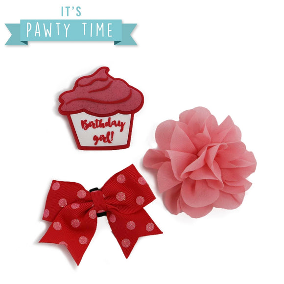 Ancol Birthday Collar Accessories Pink