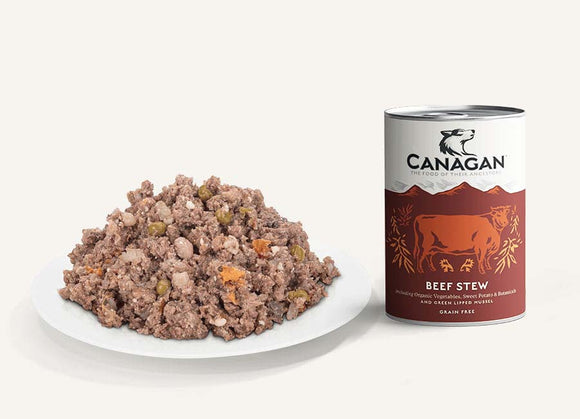 Canagan British Braised Beef 400g Can - Clearway Pets