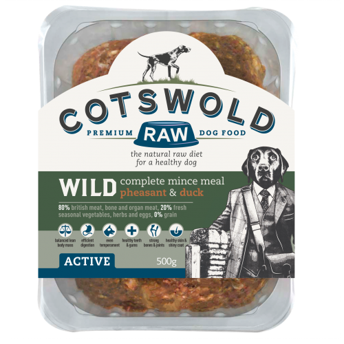 Cotswold Raw Pheasant and Duck 1kg - Clearway Pets