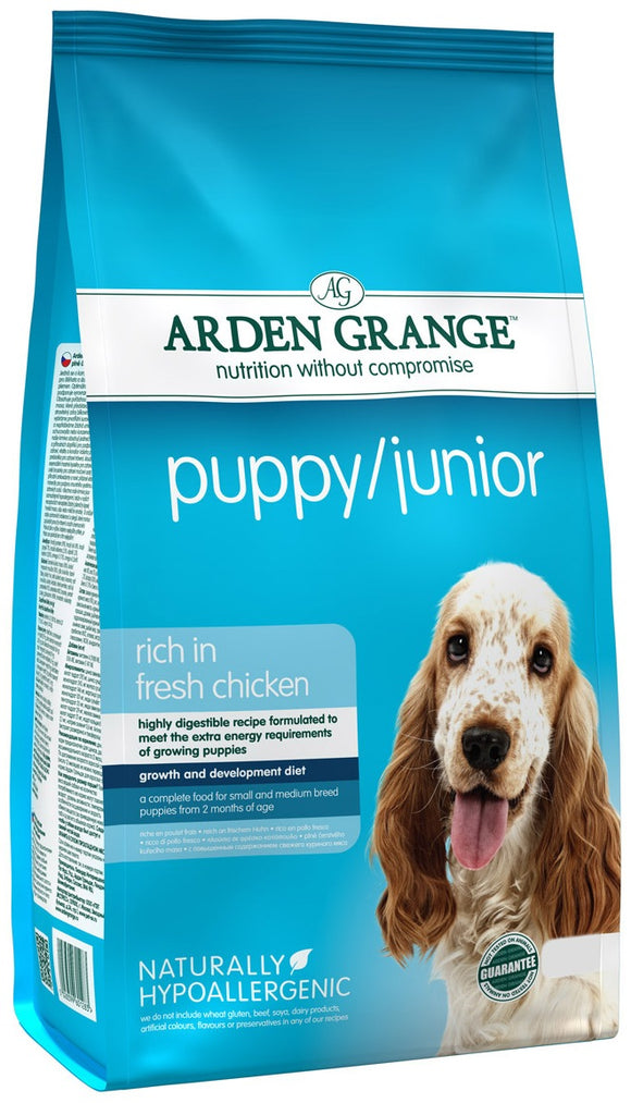 Arden Grange Chicken & Rice Puppy 2kg - Clearway Pets