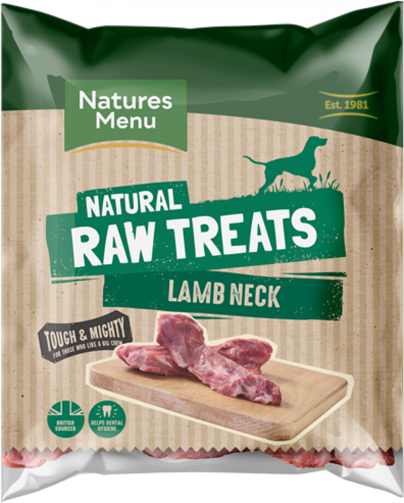 Frozen Raw Chews Lamb Necks 500g - Clearway Pets