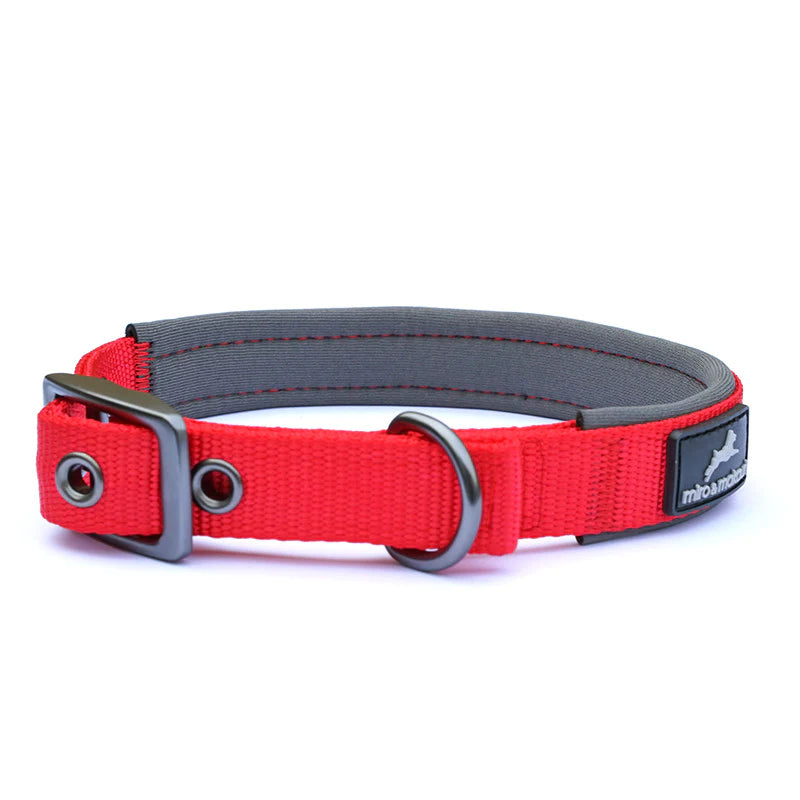 Oxbow Nylon Collar 25-35cm Red