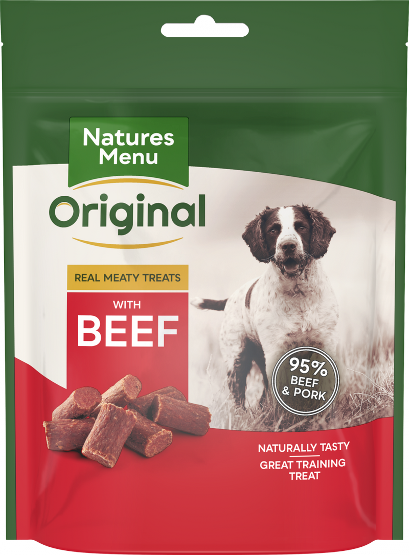 Natures Menu Dog Treats Beef 120g