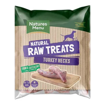 Natures Menu Raw Chews Turkey Necks 500g