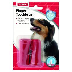 Beaphar Finger Toothbrush 2Pk - Clearway Pets