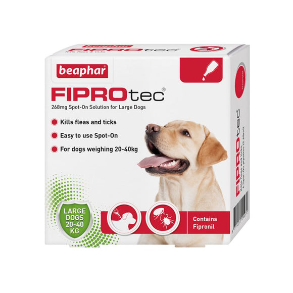 Fiprotec Spot On Large Dog (4 Pipettes) - Clearway Pets