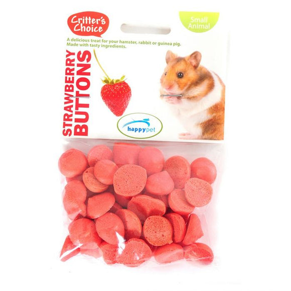 Critters Choice Strawberry Buttons - Clearway Pets