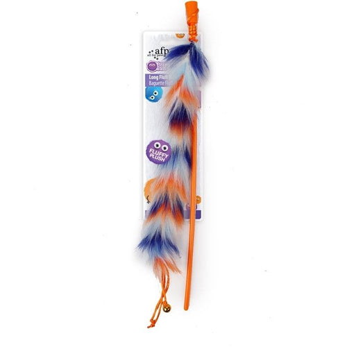 All For Paws Long Fluffy Wand Orange