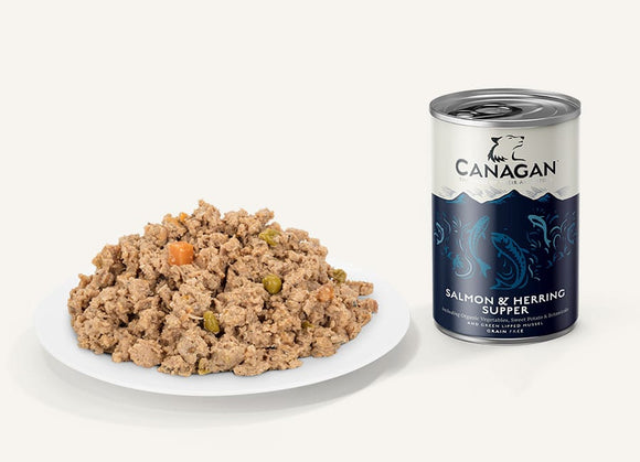Canagan Salmon and Herring 400g Can - Clearway Pets