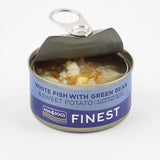 Fish4Dogs White Fish with Green Bean 85g - Clearway Pets