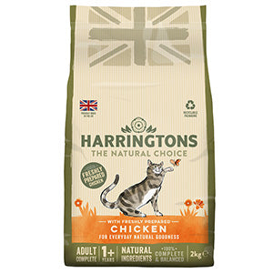 Harringtons Cat Chicken and Rice 2kg - Clearway Pets