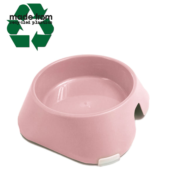 Ancol Made From 600ml Nonslip Bowl Pink