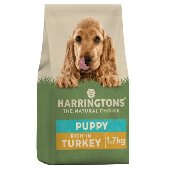 Harringtons Turkey and Rice Puppy 2kg - Clearway Pets