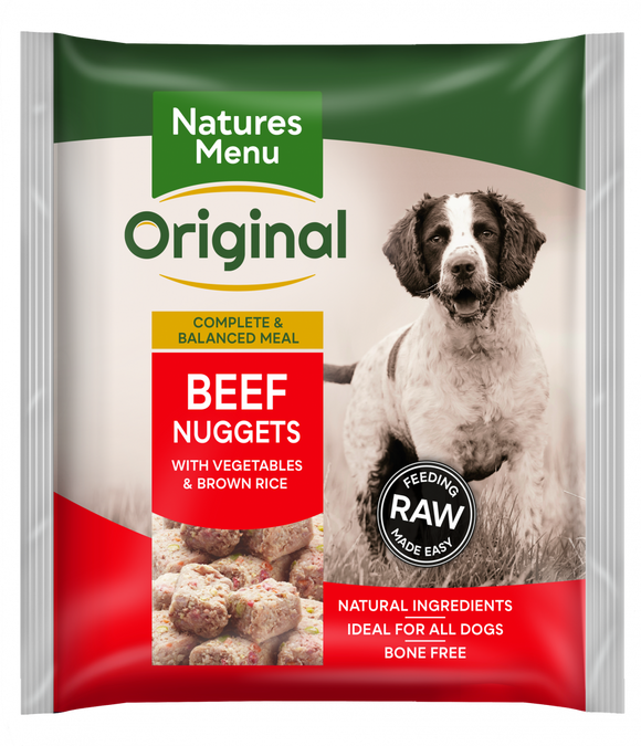 Natures Menu Nuggets Beef Lunch 1kg