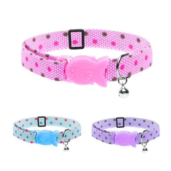 Cat Circus Dotty Cat Collars Assorted - Clearway Pets
