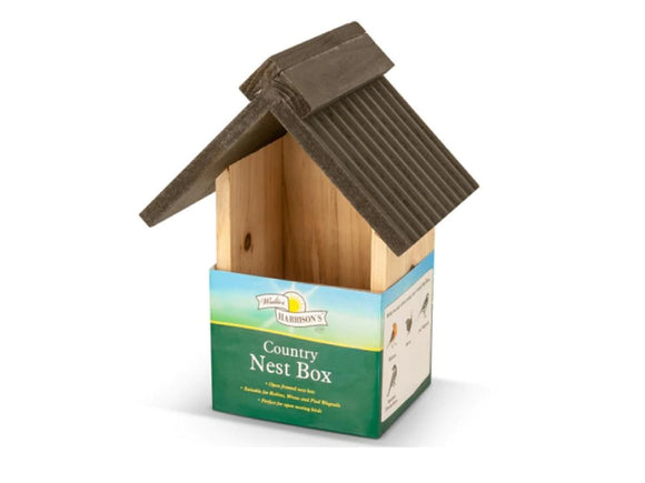 Harrisons Deluxe Wooden Country Nest Box - Clearway Pets