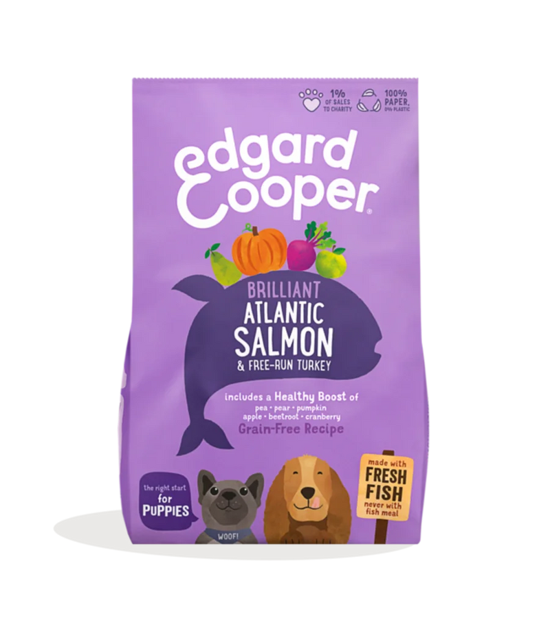 Edgard Cooper Puppy Dry salmon 2.5kg - Clearway Pets