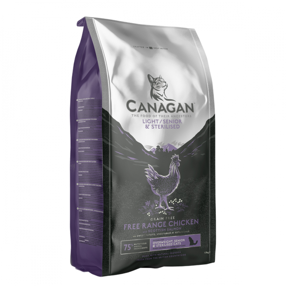 Canagan Cat Light/Senior 1.5KG - Clearway Pets