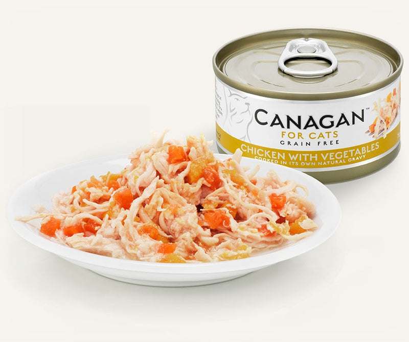 Canagan Cat Can Chicken With Veg 75g - Clearway Pets