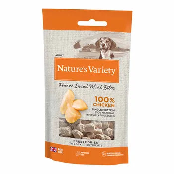 Natures Variety Meat Bites Chicken 20g