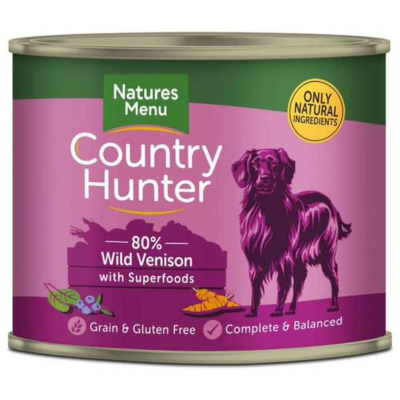 Natures Menu Country Hunter Venison & Blueberry 600g