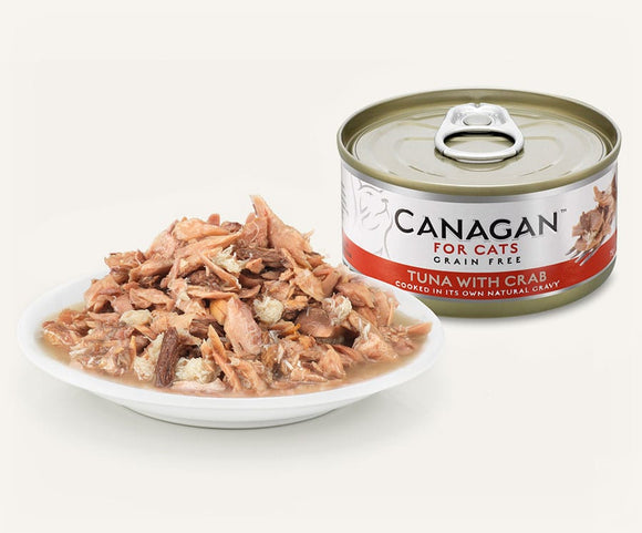 Canagan Cat Can Tuna with Crab 75g - Clearway Pets