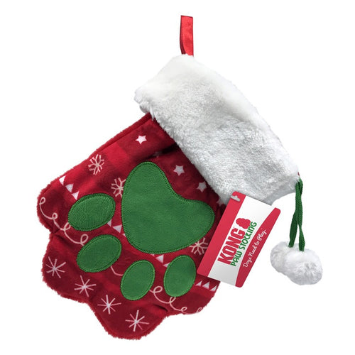 KONG Holiday Stocking Paw Large