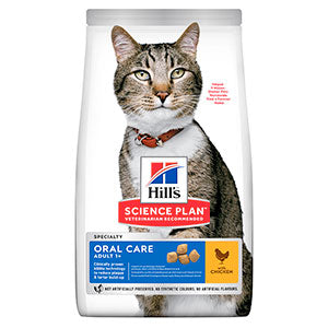 Hills Science Plan Cat Adult Oral Care - Clearway Pets