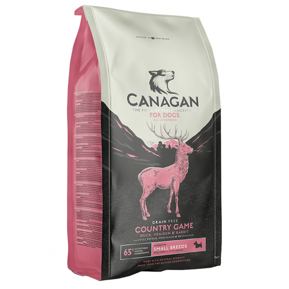 Canagan Small Breed Game For Dogs 2kg - Clearway Pets
