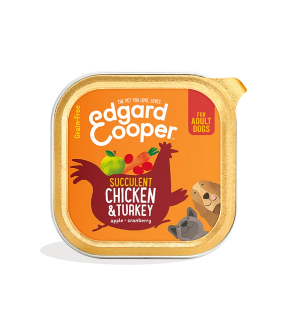 Edgard Cooper Adult chicken/turkey 150g - Clearway Pets