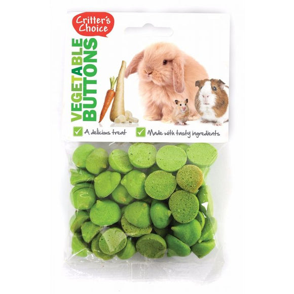 Critters Choice Vegetable Buttons - Clearway Pets
