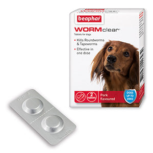 Beaphar WORMclear Dog for Dogs up to 20kg - Clearway Pets