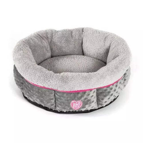 Ancol Small Bite Snuggle Bed Pink - Clearway Pets