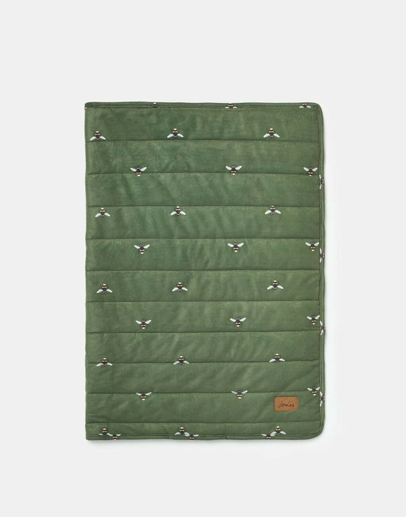 Joules Olive Bee Blanket 100x70cm - Clearway Pets