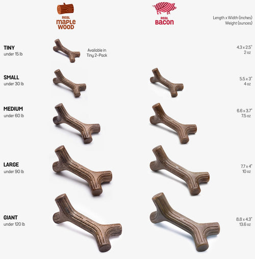 Benebone Bacon Stick Large - Clearway Pets
