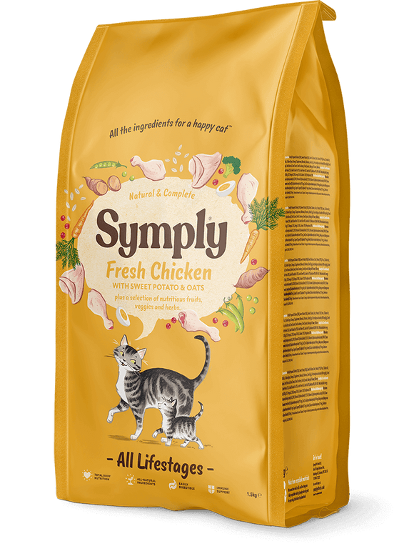 Symply Cat Chicken  All Lifestages 1.5kg