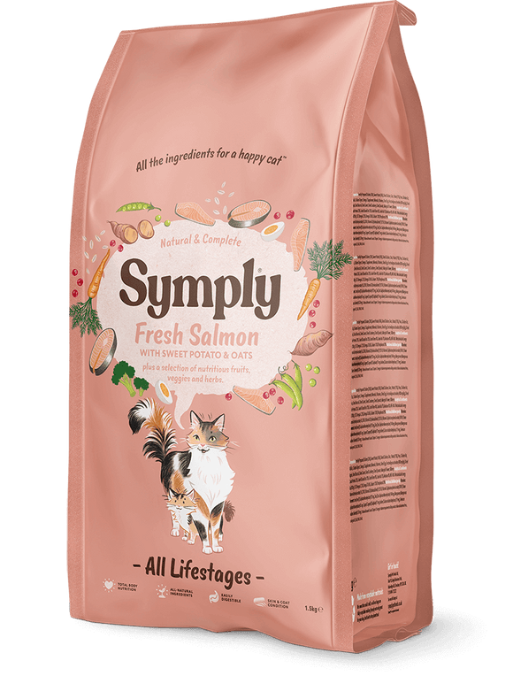 Symply Cat Salmon - All Lifestages 1.5kg