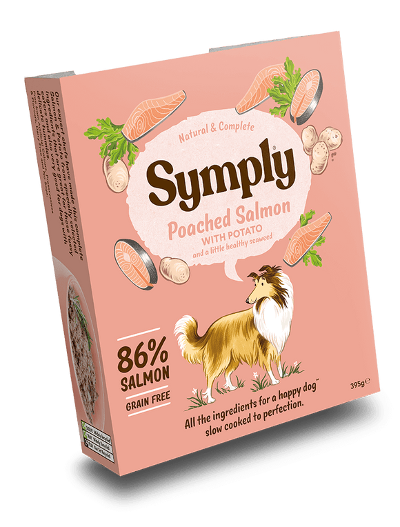 Symply Tray Adult Salmon 395g Grain Free